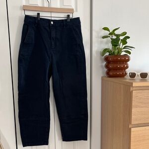 Everlane Utility Barrel Pant- Navy